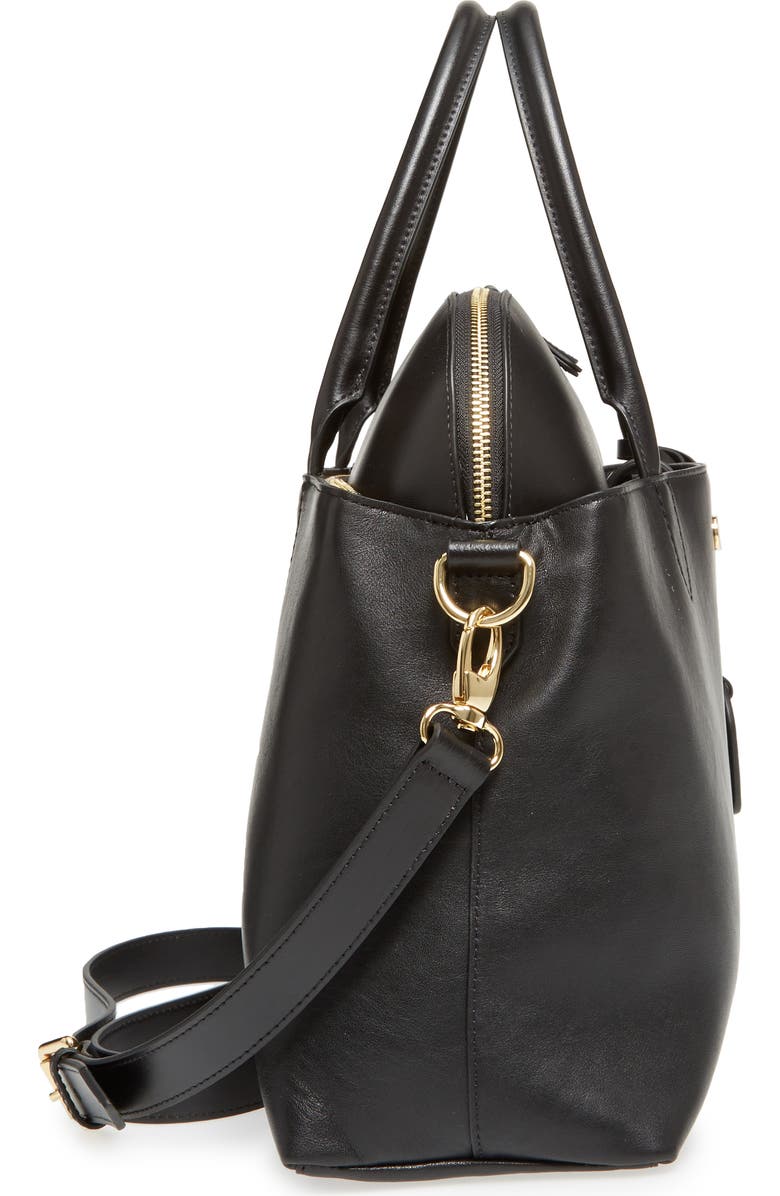 LODIS Los Angeles Dominica Under Lock & Key RFID Leather Briefcase, Alternate, color,