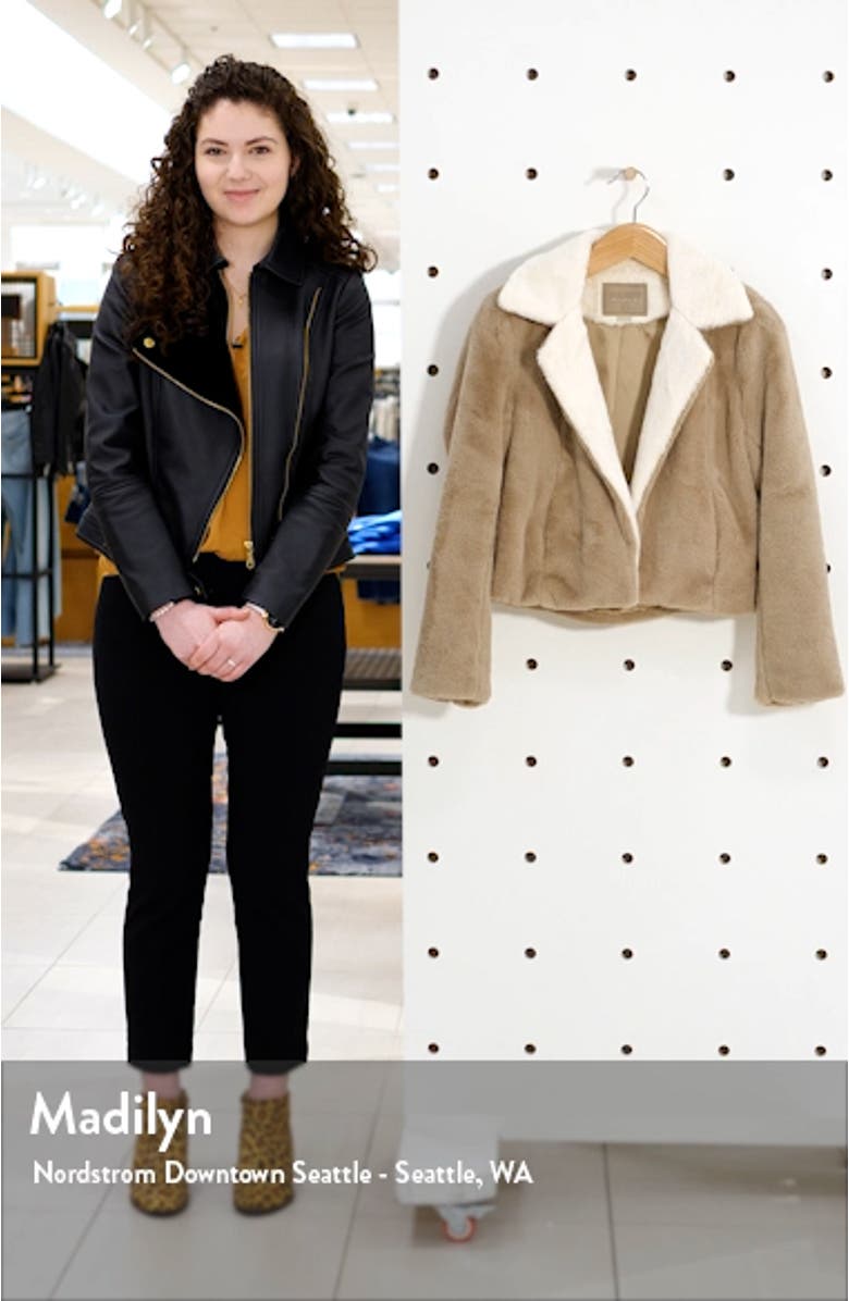 Feel the Love Faux Fur Jacket, sales video thumbnail