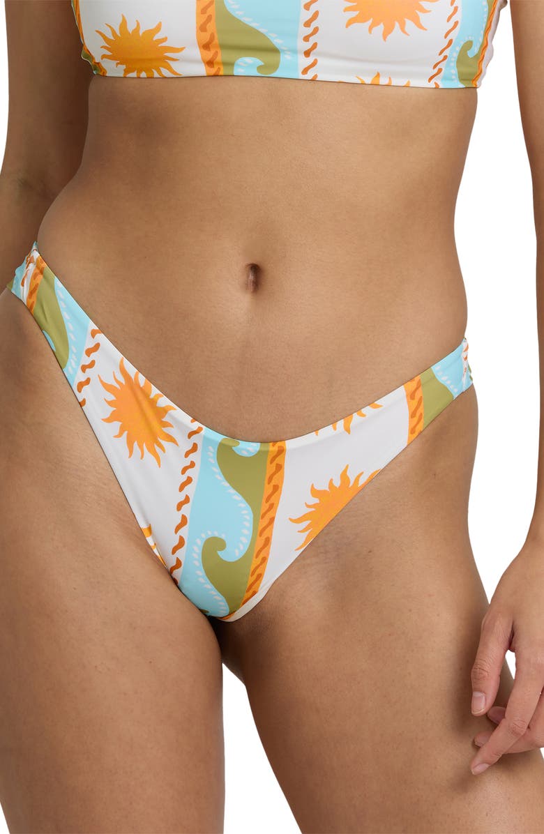 Billabong Sunblind Tanga Bikini Bottoms, Alternate, color, Salt Crystal