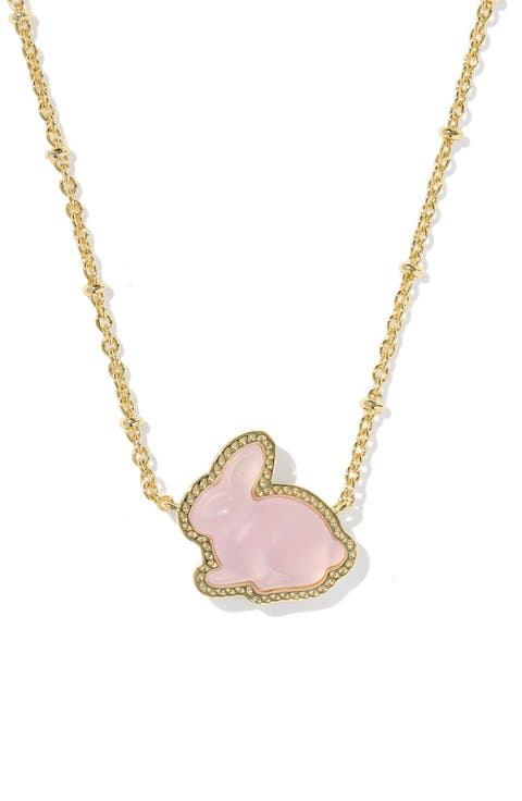 Bunny Pendant Necklace