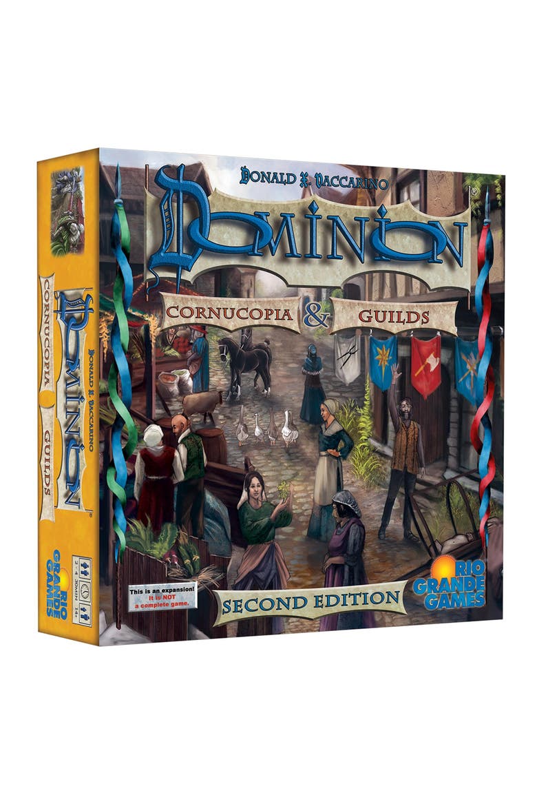 Dominion Cornucopia and Guilds Board Game Expansion, Main, color, Multicolored