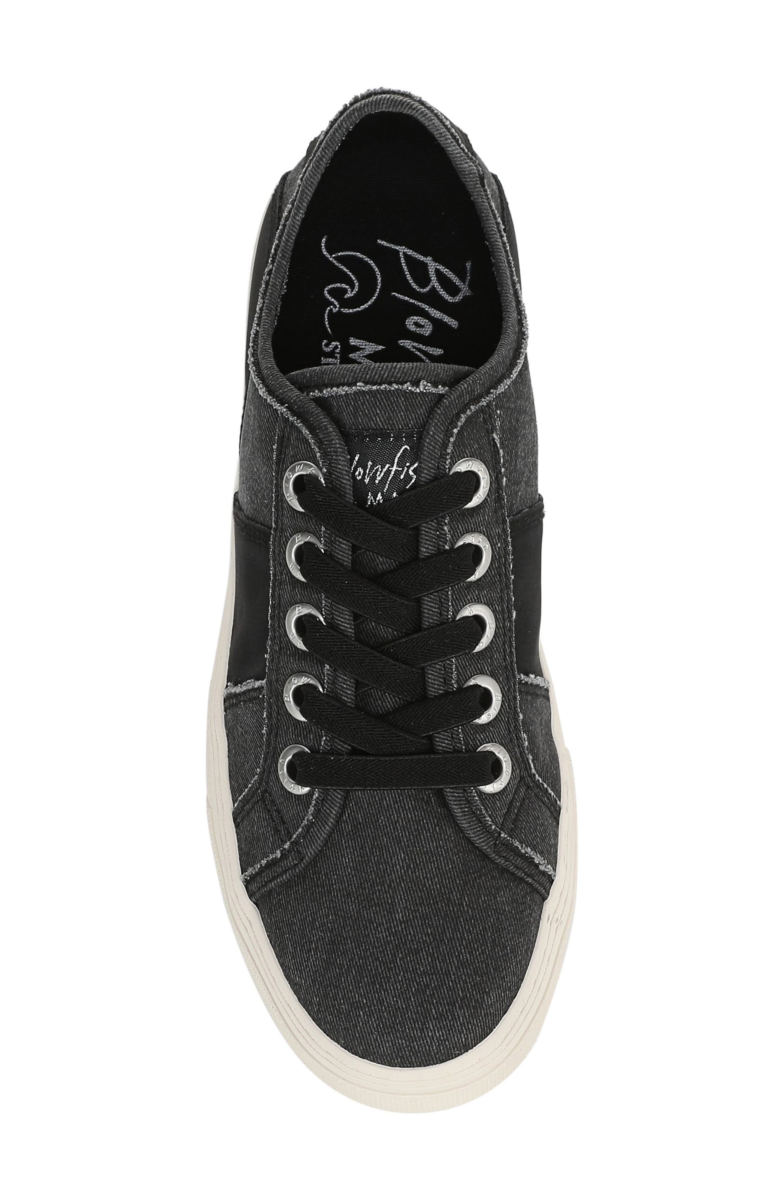 Blowfish Malibu Super Smiled Washed Canvas Sneaker, Alternate, color, 