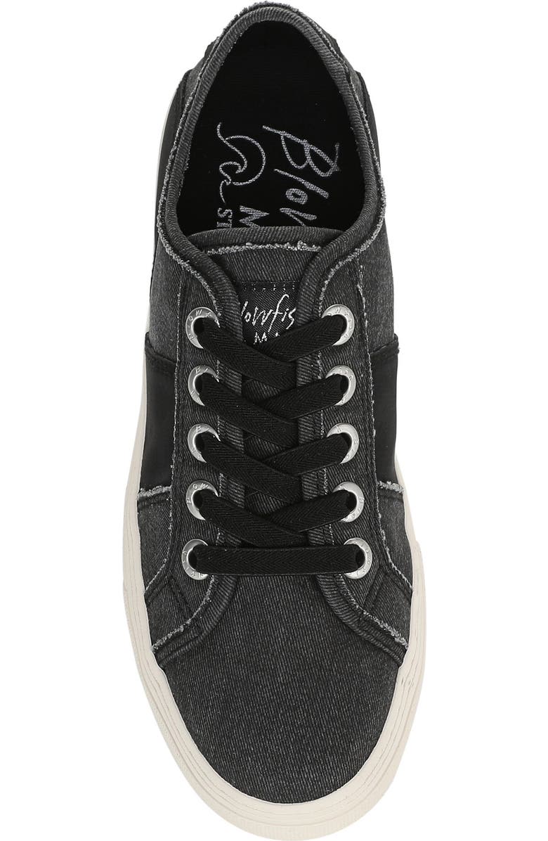 Blowfish Malibu Super Smiled Washed Canvas Sneaker, Alternate, color,