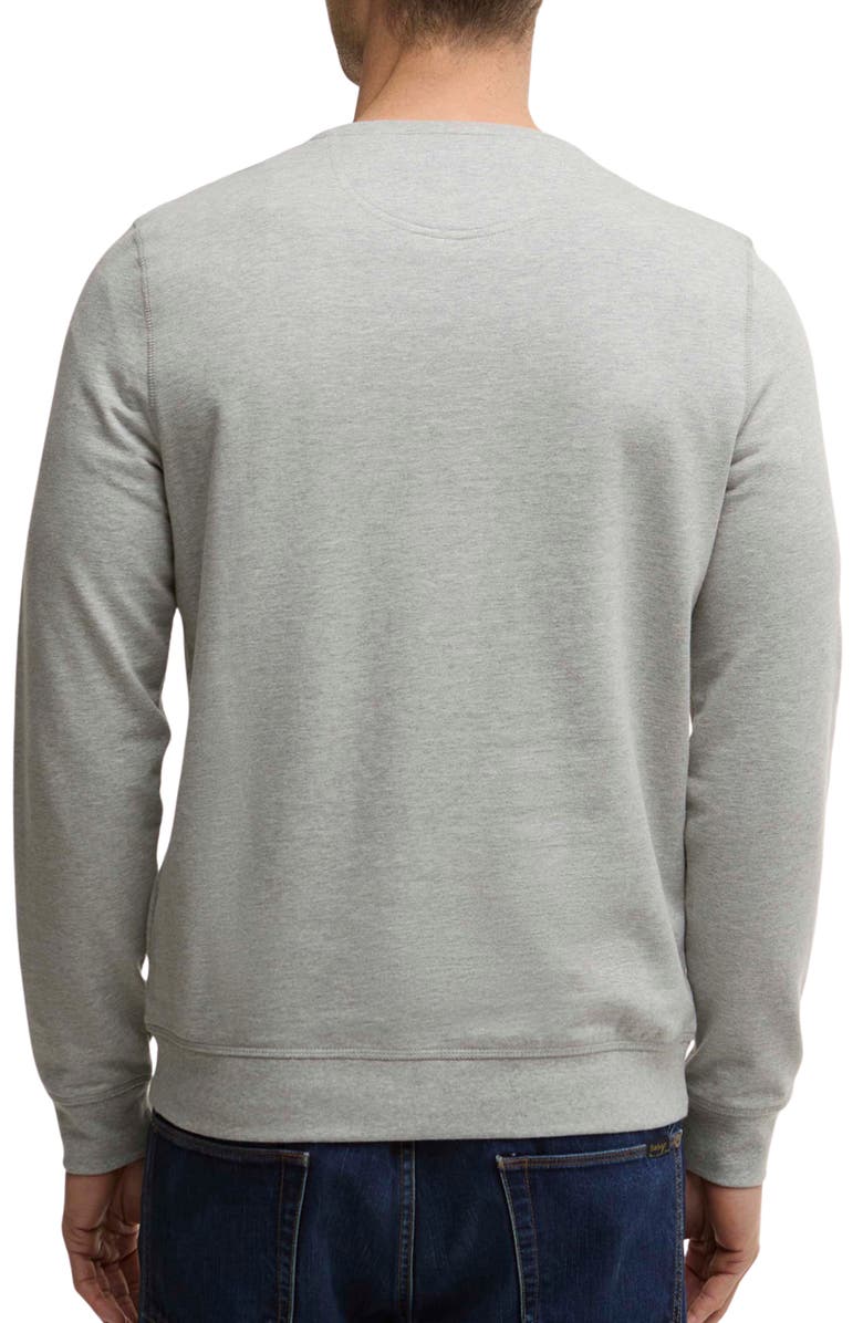 Barbour Berwick Cotton Graphic Sweatshirt, Alternate, color, Grey Marl