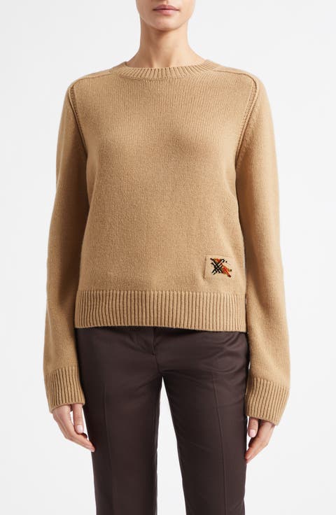 Janelle EKD Wool & Cashmere Crewneck Sweater