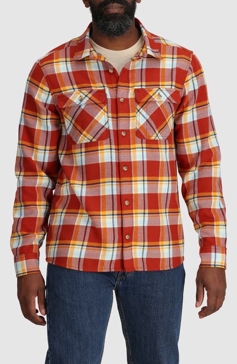 Feedback Plaid Flannel Overshirt