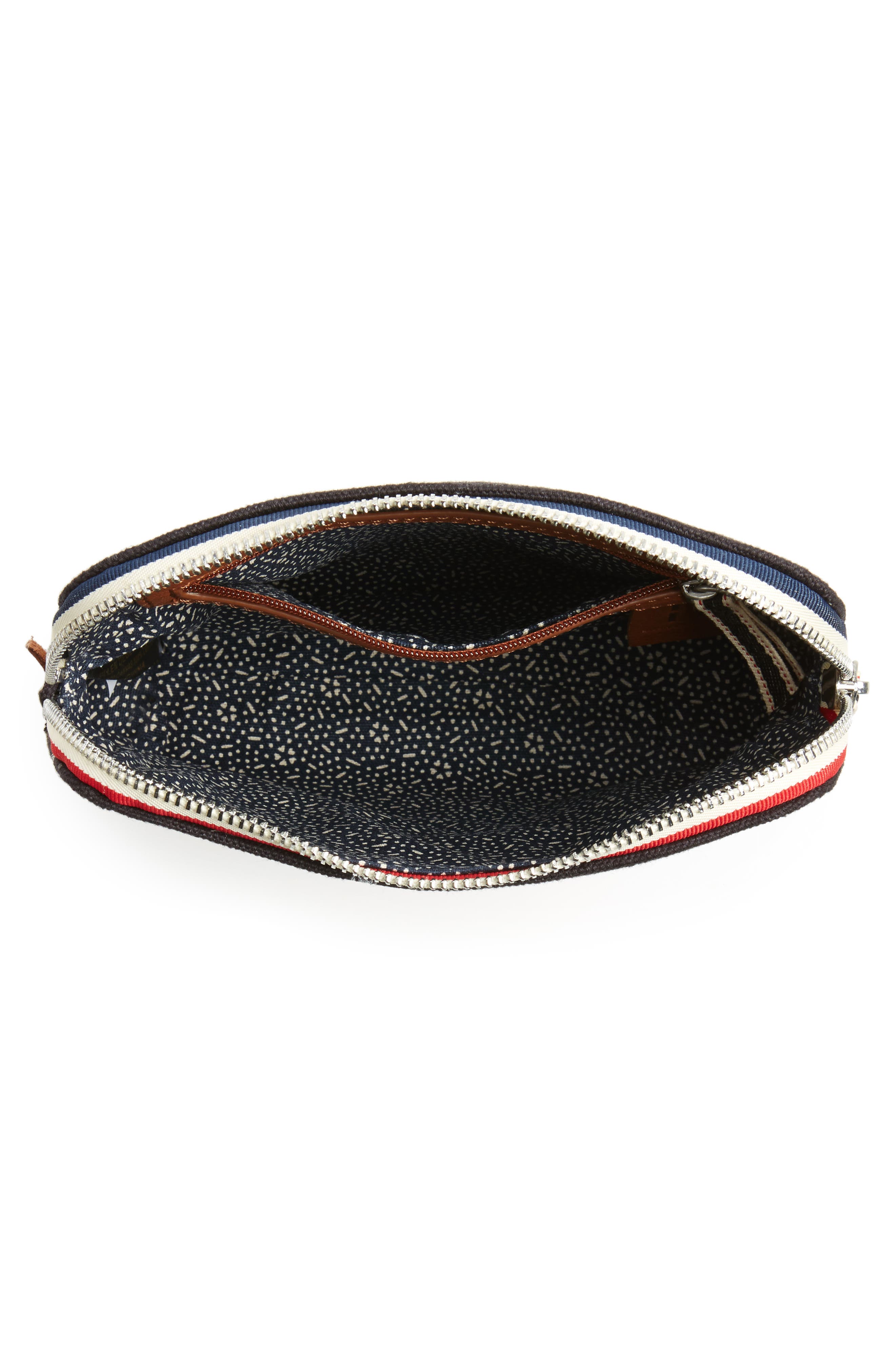Medium Darien Cosmetics Case, Alternate, color, BLACK ANIMALS