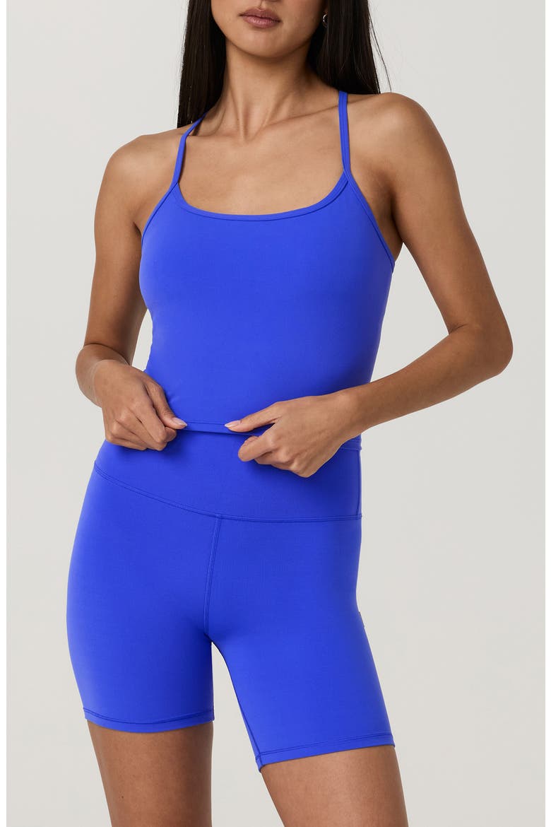 AllTheFeels™ Crop Performance Camisole, Main, color, ELECTRIC BLUE