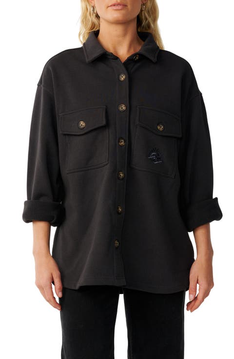 Retro Swell Fleece Shirt Jacket