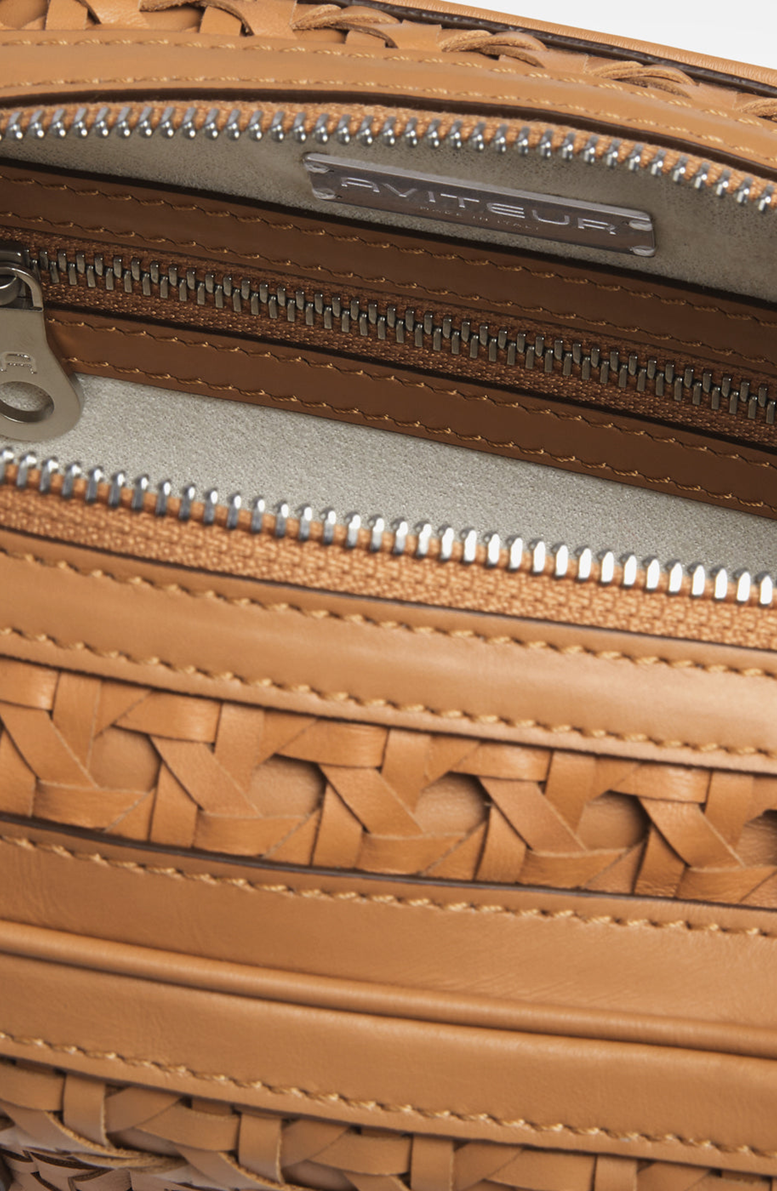 Cristallino Handbag, Alternate, color, Walnut