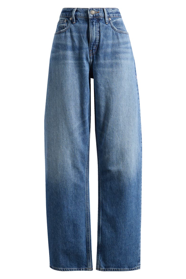 Good Relaxed Barrel Jeans, Alternate, color, INDIGO740