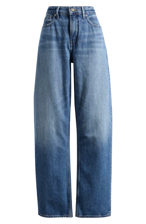 Good American High Rise Barrel Jeans In Indigo 740 In Indigo740