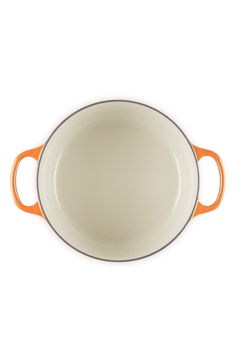 Le Creuset Signature 4.5-Quart Round Enamel Cast Iron Dutch Oven, Alternate, color, Flamme Doree