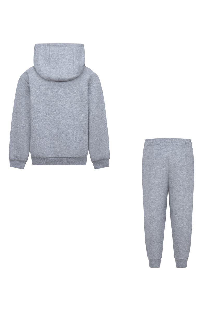 Nike Kids' Gradient Futura Logo Pullover Hoodie & Joggers Set, Alternate, color, Dark Grey Heather