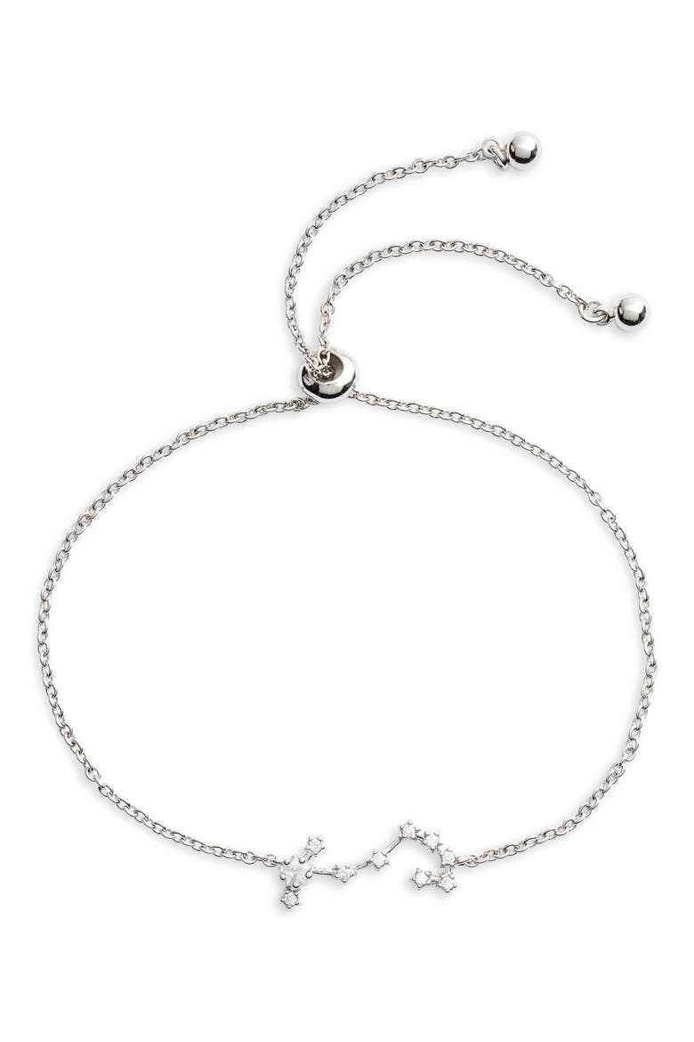 Zodiac Bracelet, Alternate, color, SILVER SCORPIO