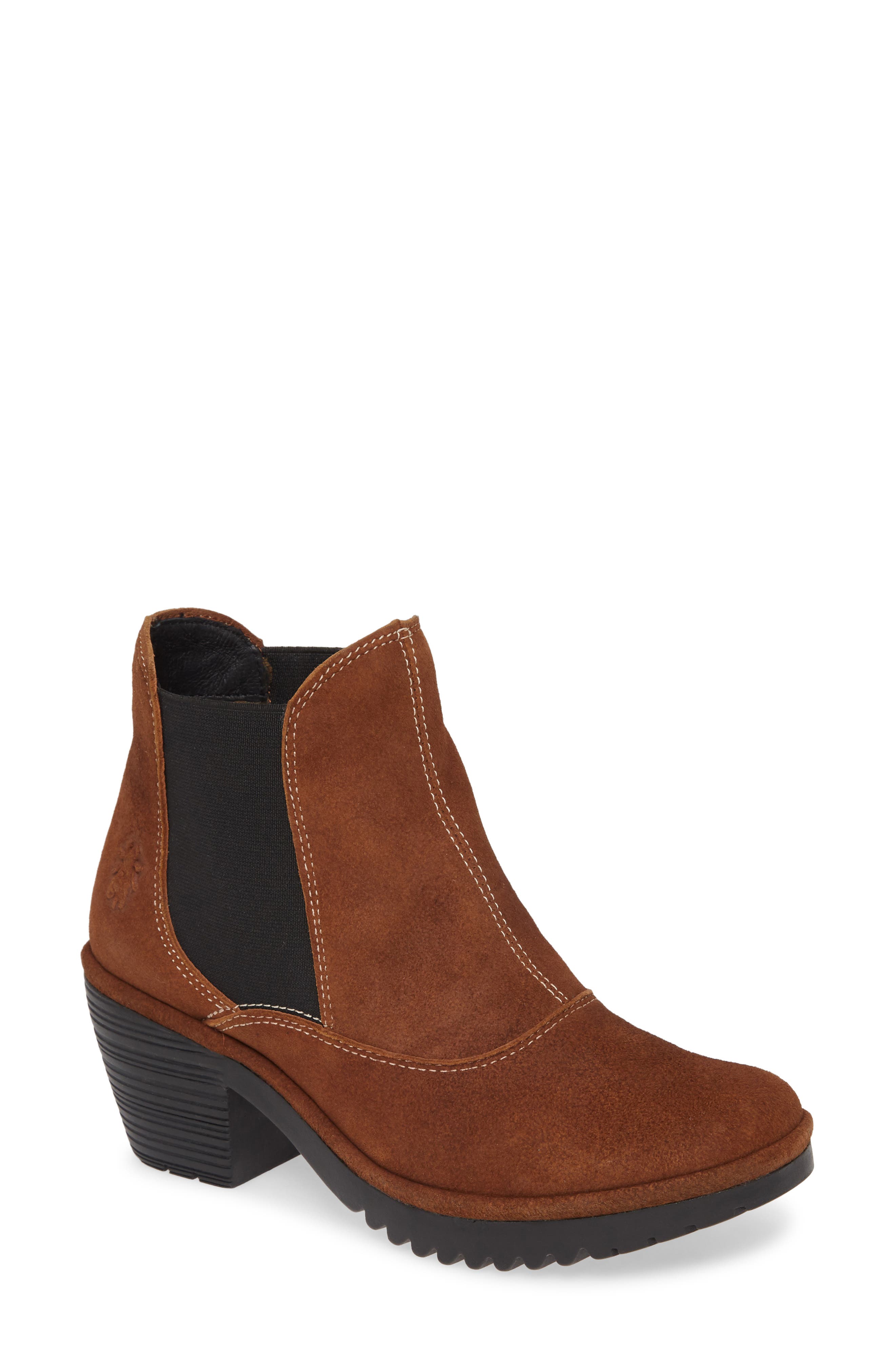 Wote Chelsea Boot, Main, color, COGNAC LEATHER
