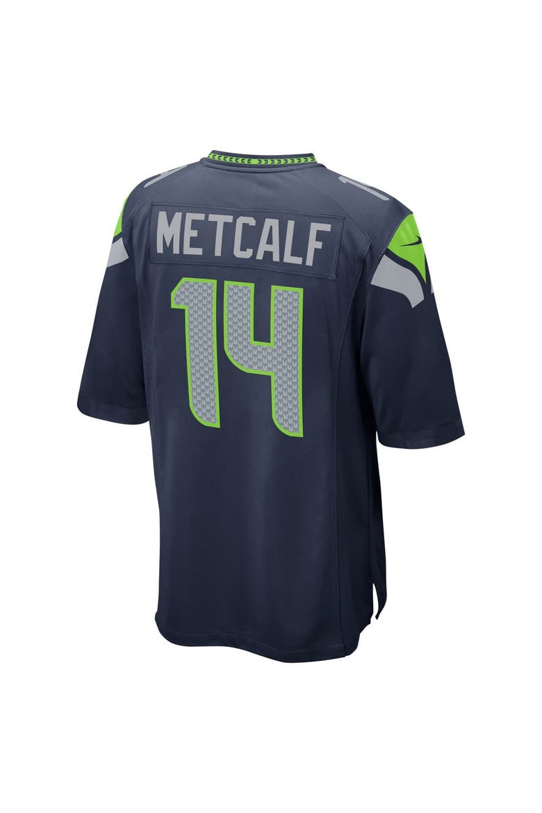 Men's Nike DK Metcalf College Navy Seattle Seahawks Game Team Jersey, Alternate, color, NAVY