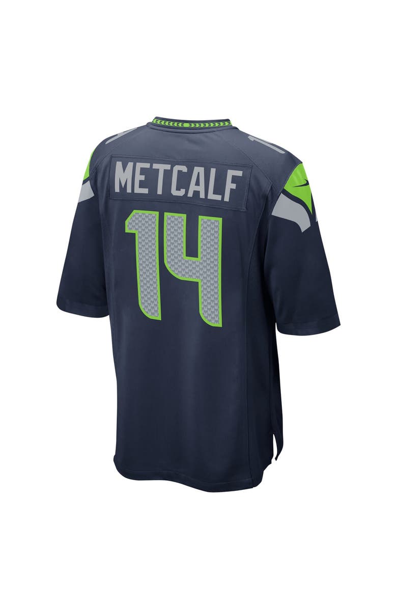 Nike Men's Nike DK Metcalf College Navy Seattle Seahawks Game Team Jersey, Alternate, color, 
