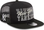 New Era Men's New Era Black New York Yankees  Street Team A-Frame Trucker 9FIFTY Snapback Hat