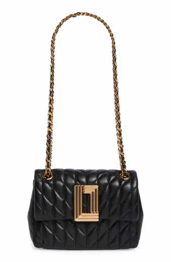 KARL LAGERFELD PARIS Lafayette Quilted Leather Crossbody Bag