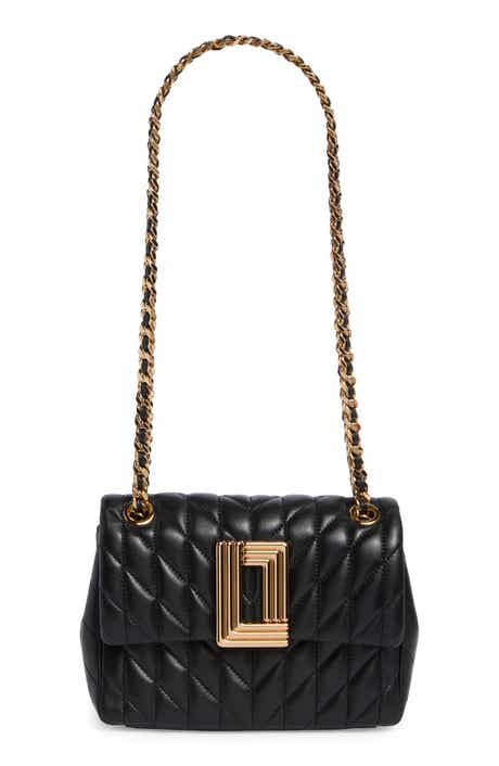 KARL LAGERFELD PARIS Lafayette Quilted Leather Crossbody Bag