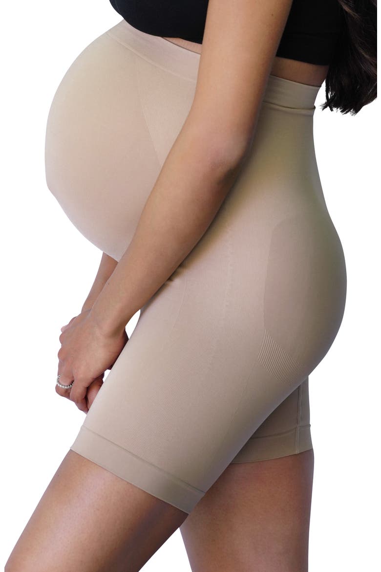 Ingrid & Isabel® Maternity Shapewear Shorts, Alternate, color, NUDE