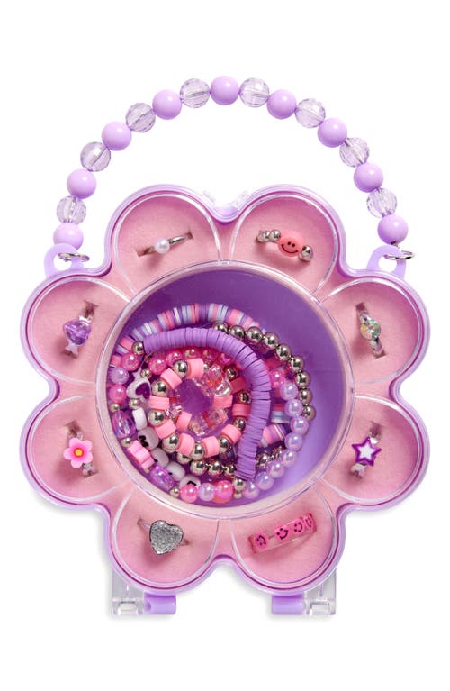 Capelli New York Kids' Assorted 13-pack Jewelry & Case Set In Purple