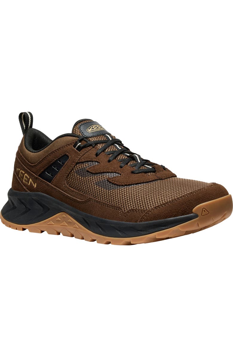 KEEN Hightrail Vent Hiking Sneaker, Main, color, Dark Earth/ Oak Buff