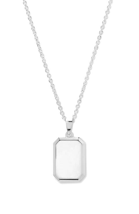 Willow Personalized Three Initial Pendant Necklace