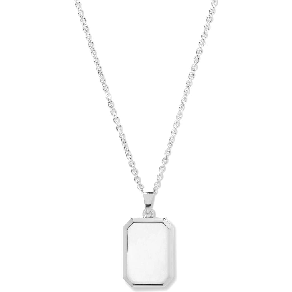 Brook and York Willow Personalized Three Initial Pendant Necklace in Silver at Nordstrom Rack