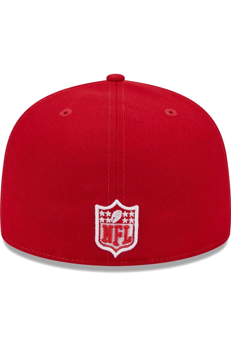 Men's New Era Scarlet Arizona Cardinals 2006 Inaugural Season Main Patch 59FIFTY Fitted Hat, Alternate, color, Scarlet