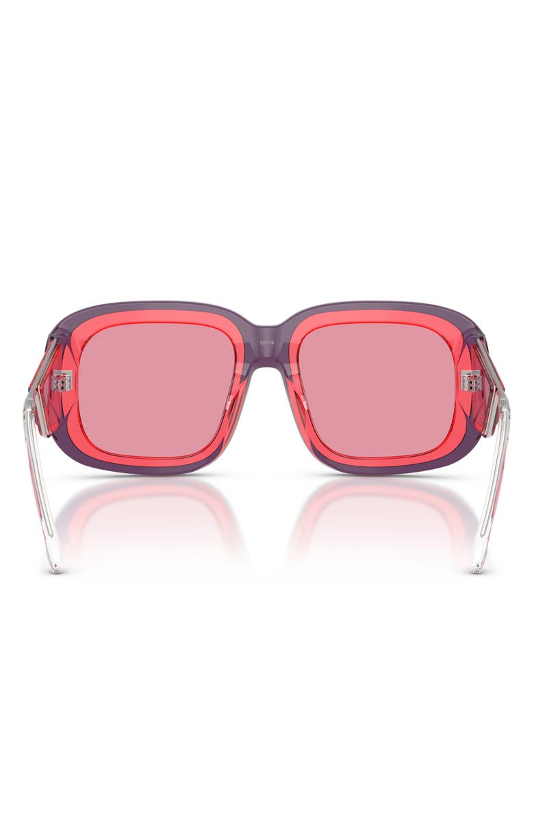 DIESEL<sup>®</sup> 52mm Square Sunglasses, Alternate, color, 