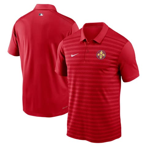 Men's Nike  Red St. Louis Cardinals Authentic Collection City Connect Victory Performance Polo