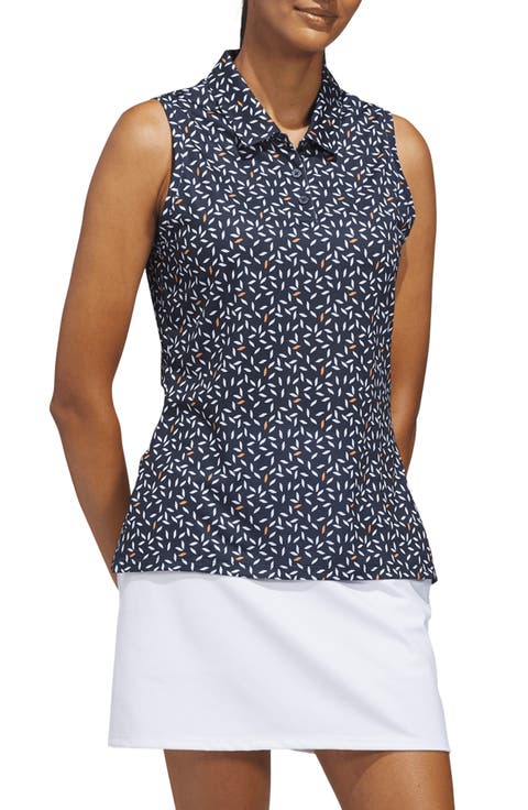 Ultimate All Over Print Sleeveless Polo