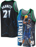 Mitchell & Ness Men's Mitchell & Ness Kevin Garnett Black Minnesota Timberwolves 2003-04 Hardwood Classics Player Burst Tank Top