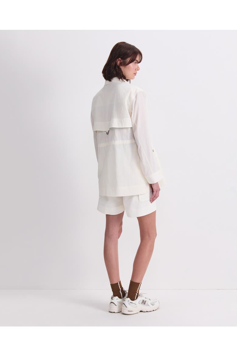 Sal Pocket Windcheater Coat, Alternate, color, Creme