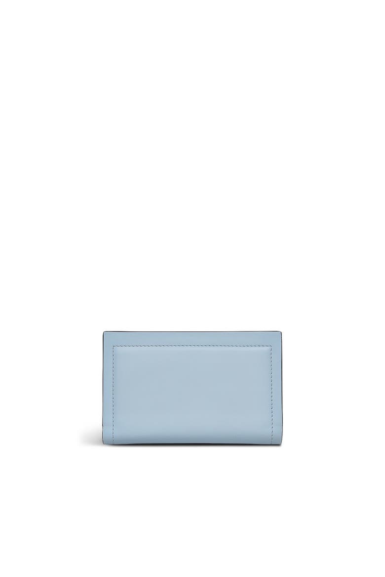 Heritage Border Medium Bifold Wallet, Alternate, color, Smoke Blue
