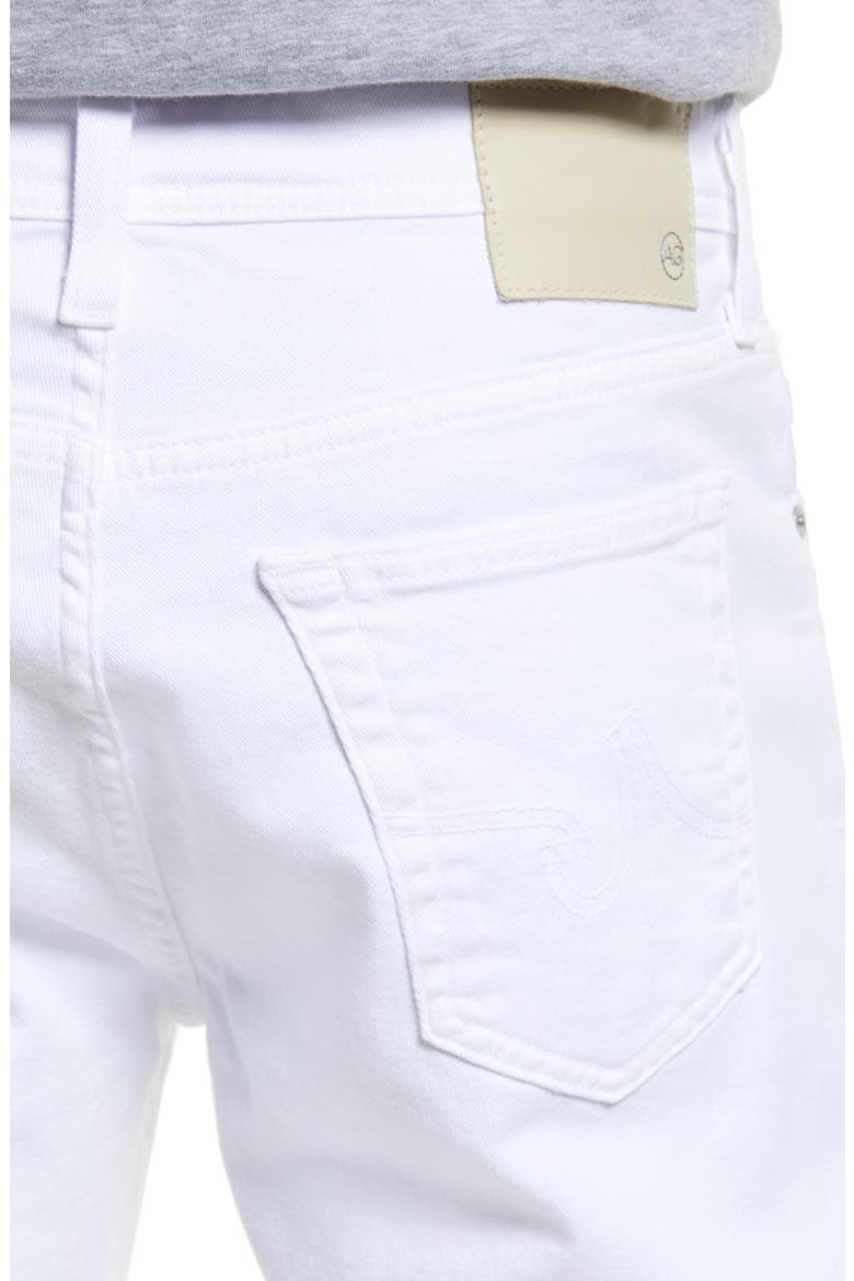 Everett Slim Straight Leg Jeans, Alternate, color, WHITE