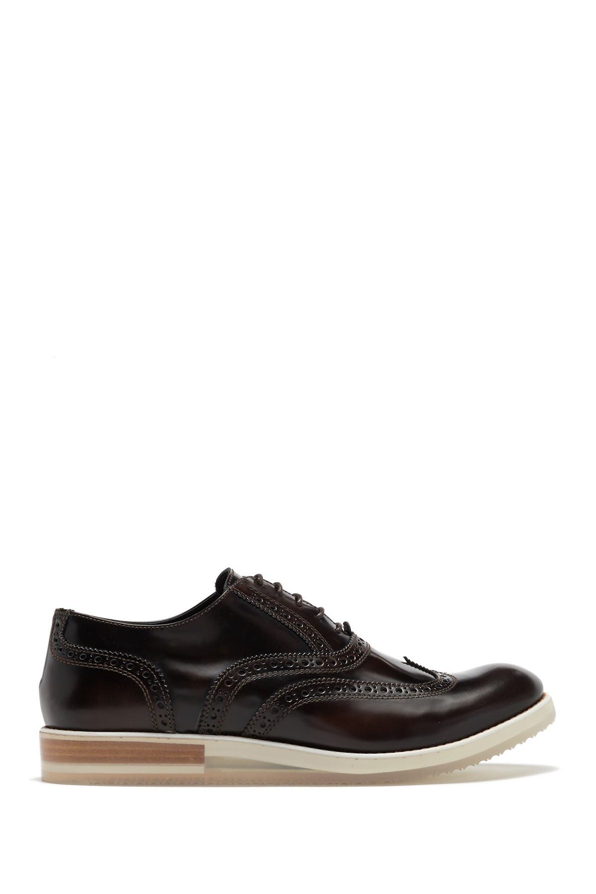 Bugatchi Palermo Leather Brogue Derby, Alternate, color, 