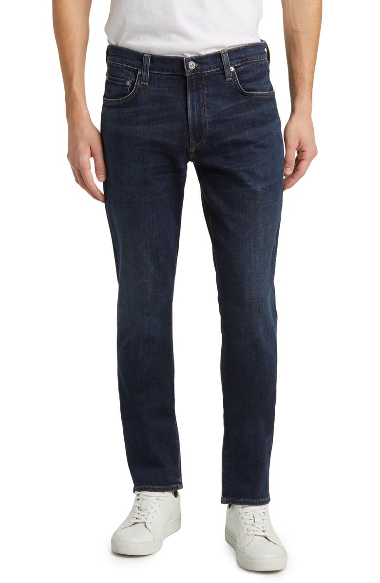 Citizens of Humanity Gage Slim Straight Stretch Cotton & Cashmere Jeans, Main, color,