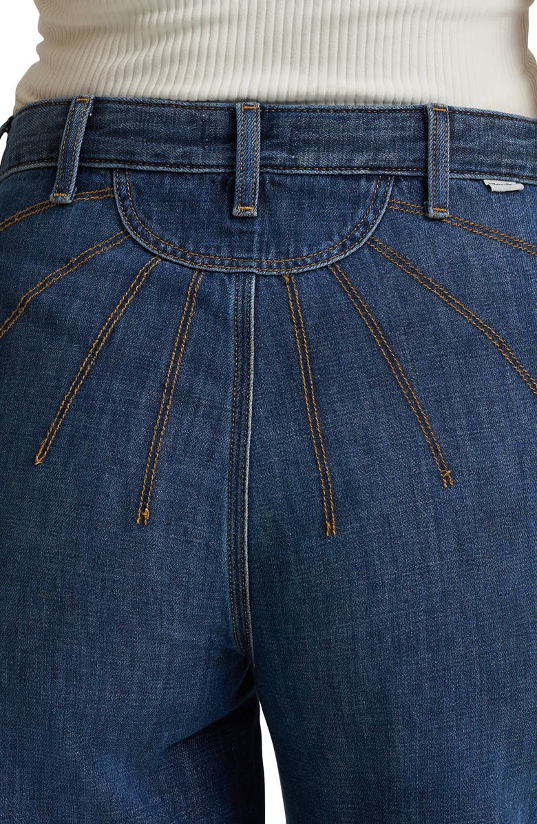 Wrangler High Waist Patch Pocket Jeans, Alternate, color, Homestead Haze