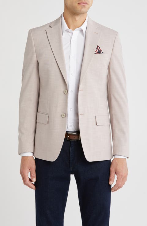 Check Stretch Sports Coat (Regular, Short & Long)