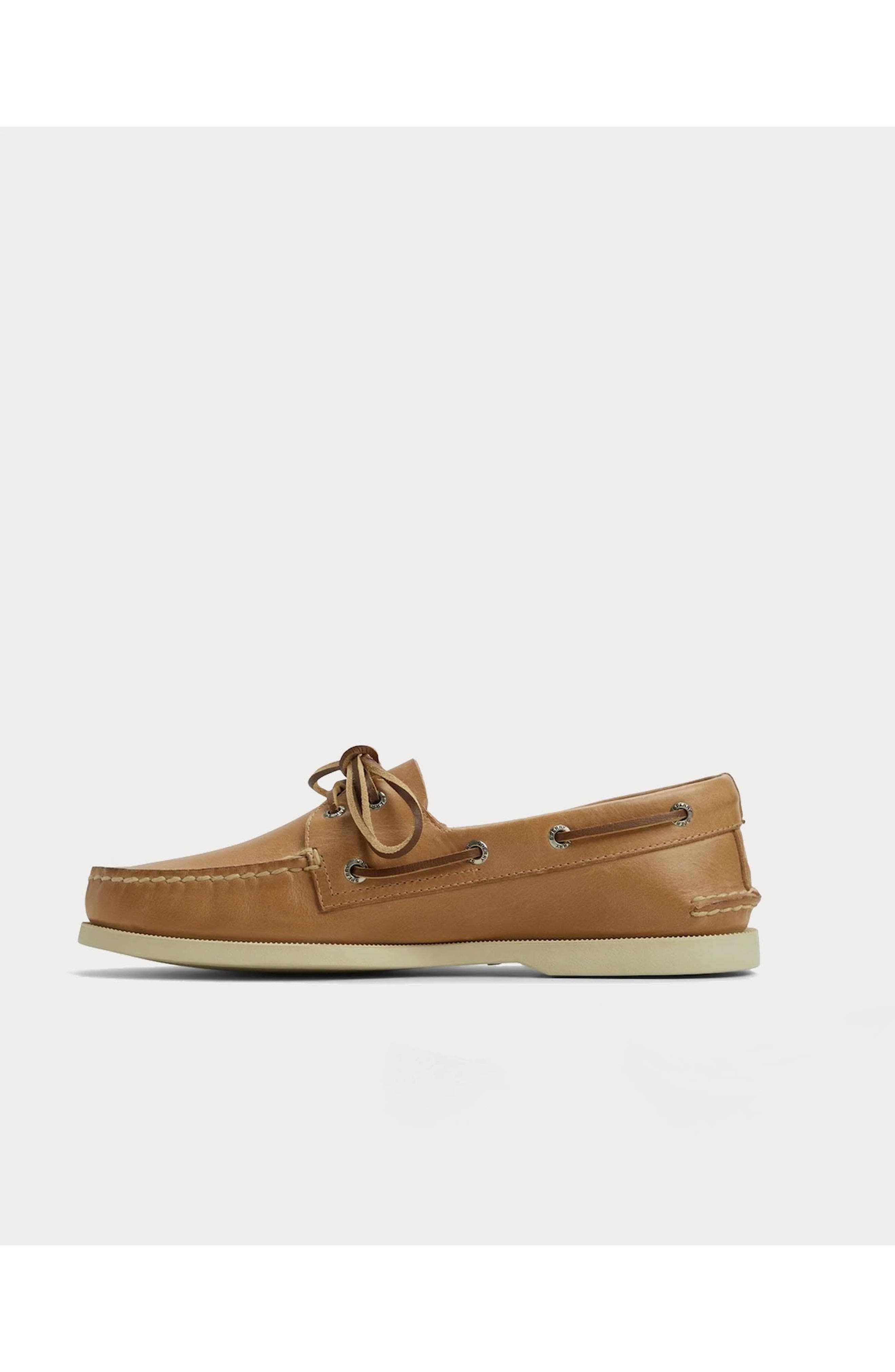 Sperry Soft Leather Boat Shoe, Alternate, color, Light Brown