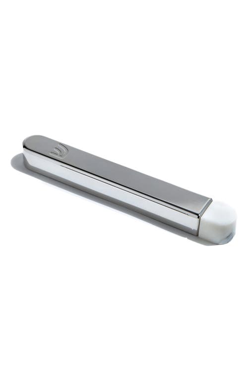 Anna New York Coluna Mezuzah In White And Silver