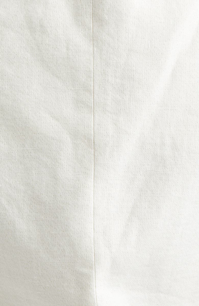 Eleventy Linen Blend Bateau Neck Vest, Alternate, color, 00 Ivory