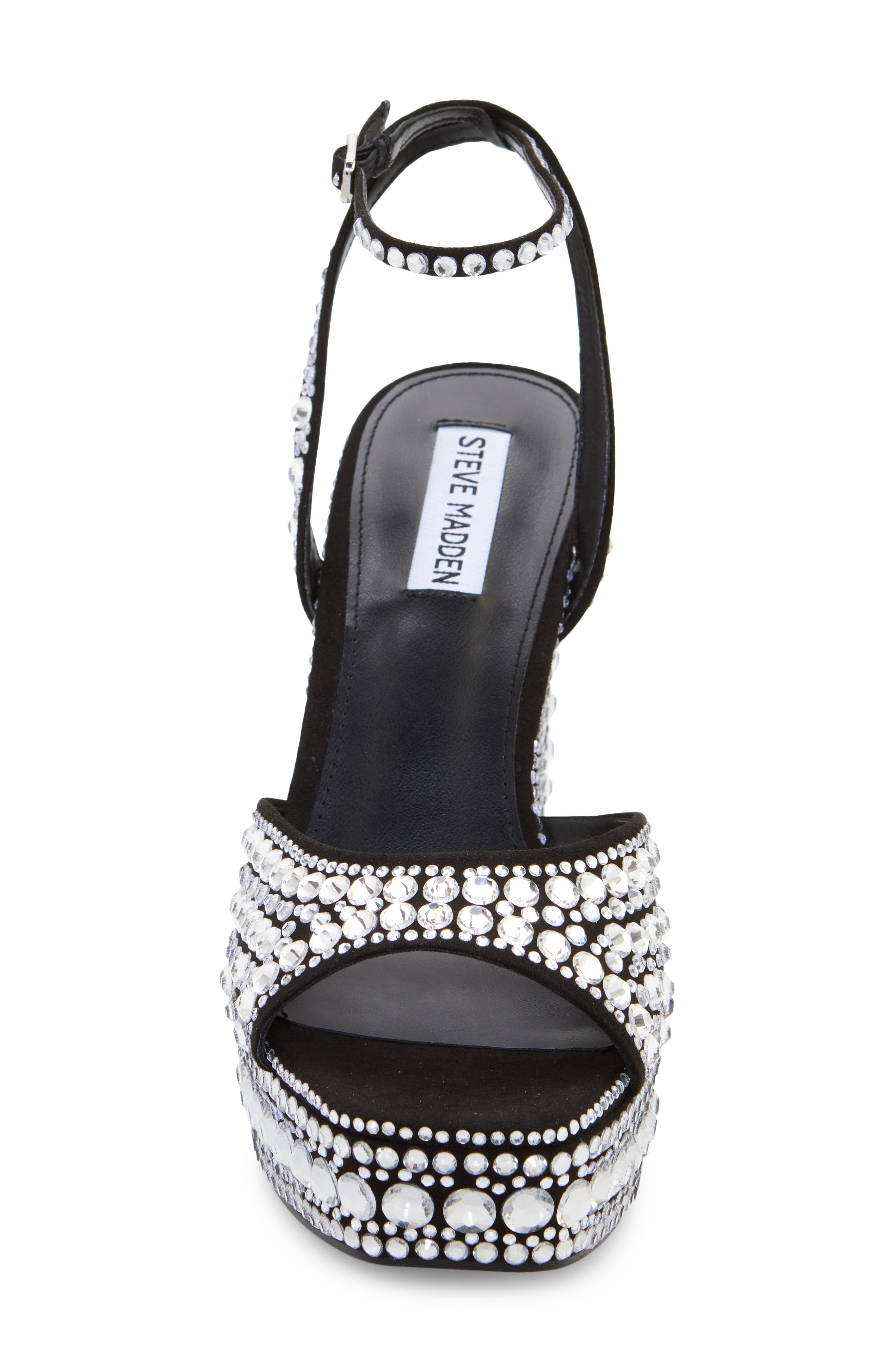 Steve Madden Assured Platform Ankle Strap Sandal, Alternate, color, 