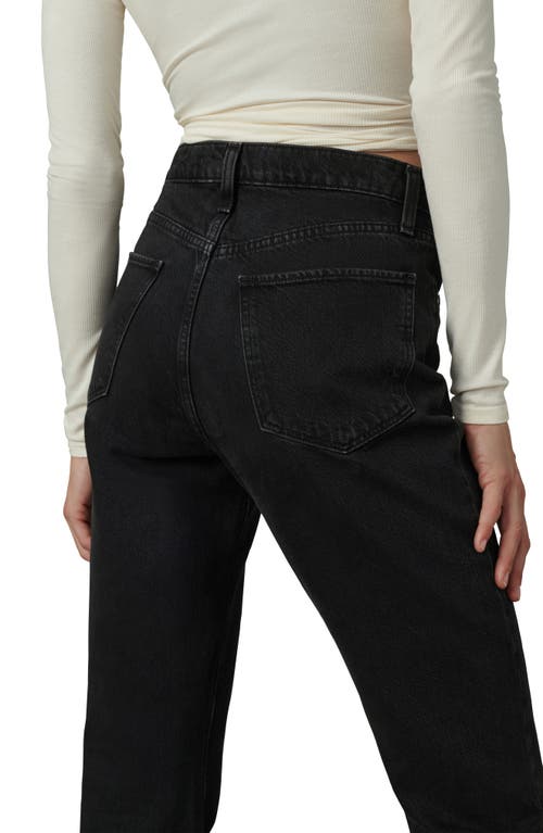 Joe's The Stacy High Waist Ankle Straight Leg Jeans In Purple