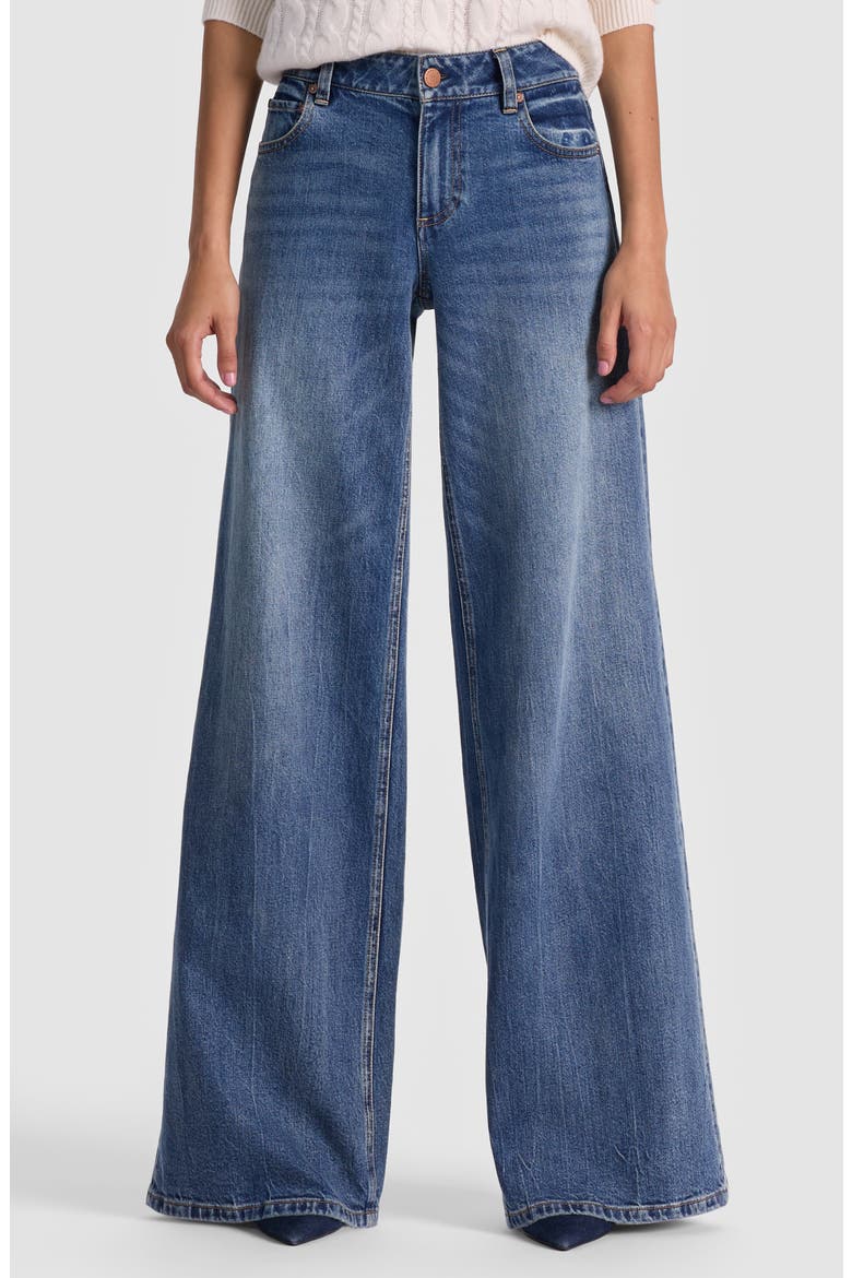 Chic Wide Leg Jeans, Main, color, BROOKLYN BLUE