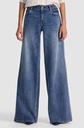 Alice + Olivia Chic Wide Leg Jeans