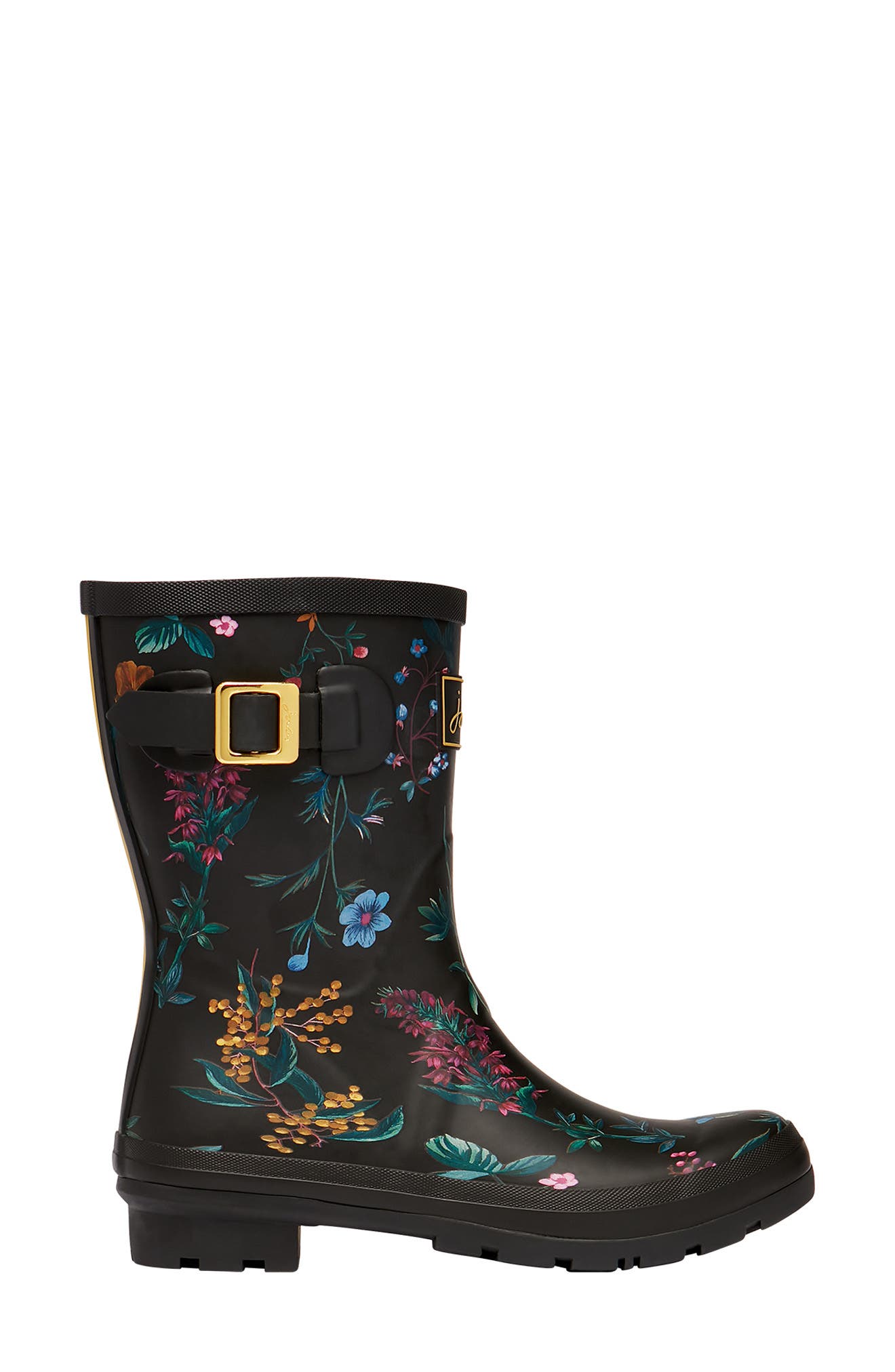 Joules Print Molly Welly Rain Boot, Alternate, color, 